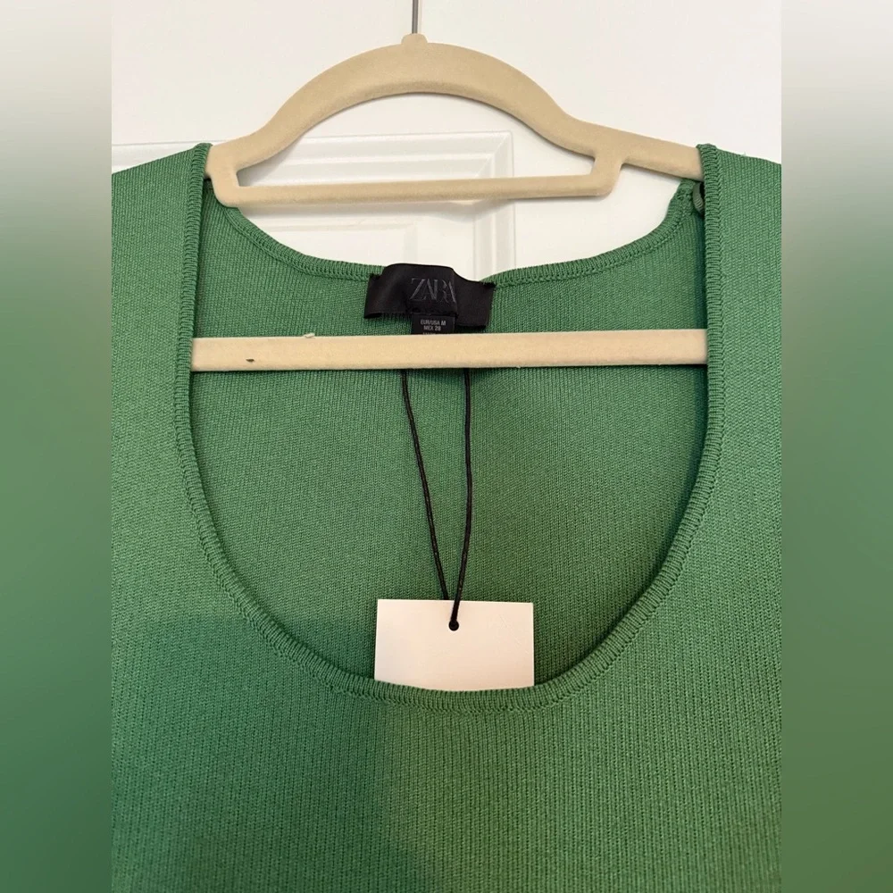 Zara Green Maxi Dress - Picture 4 of 7